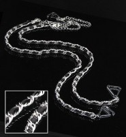 Bra Straps - CNL Style Chain Strap - Black