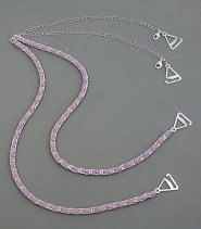 Bra Straps - CNL Style Chain Strap - Purple
