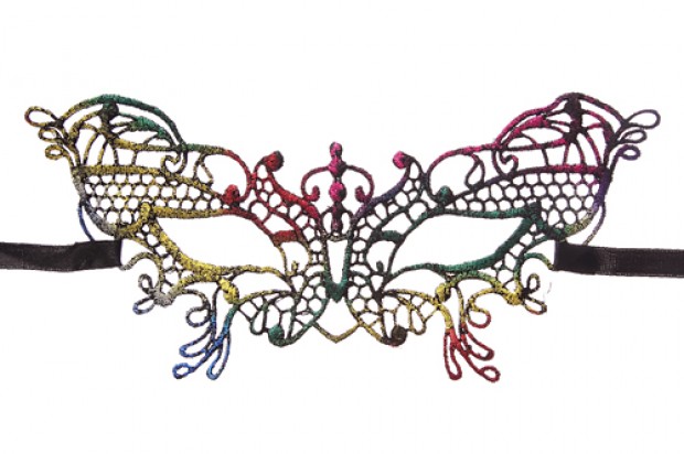Mask – Multi-Color Butterfly Lace Masquerade Mask
